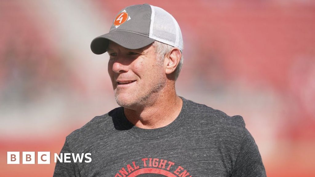 Brett Favre: US football star files for defamation over Mississippi fraud claims