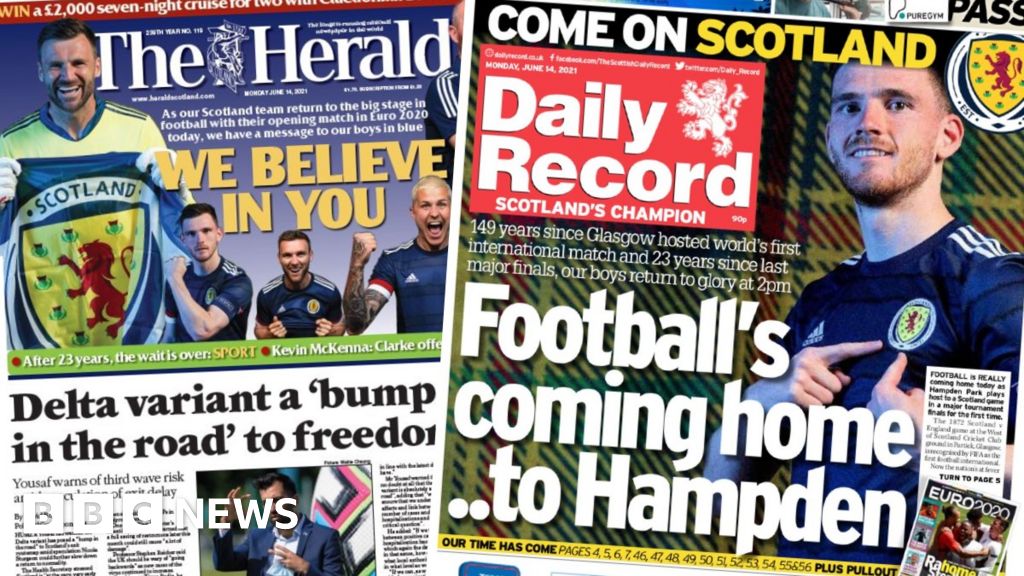 Scotland S Papers Come On Scotland And Lockdown Easing Delay