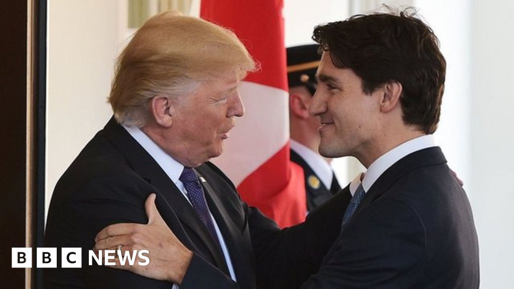 Trump And Trudeau What Happened At First Meeting Bbc News Trump And Trudeau What Happened At First Meeting Bbc News