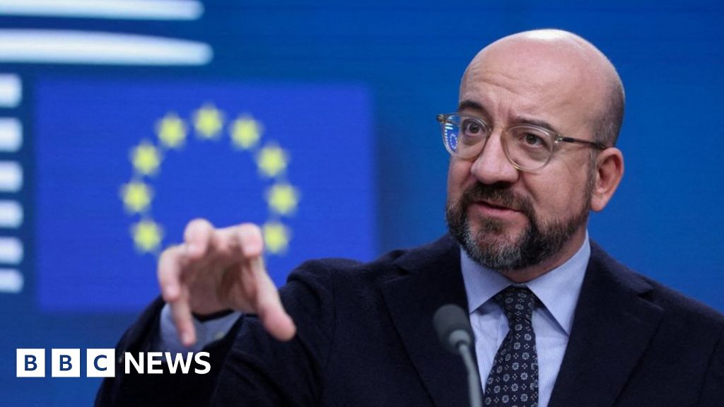 EU Council President Charles Michel to step down early - BBC News