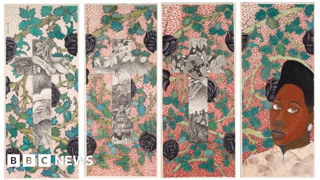 Nottingham black art exhibition attracts thousands BBC News