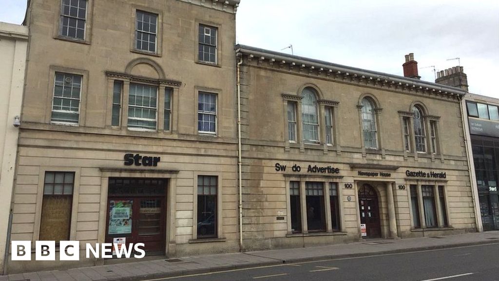 All rooms taken at old Swindon Advertiser newspaper office BBC News