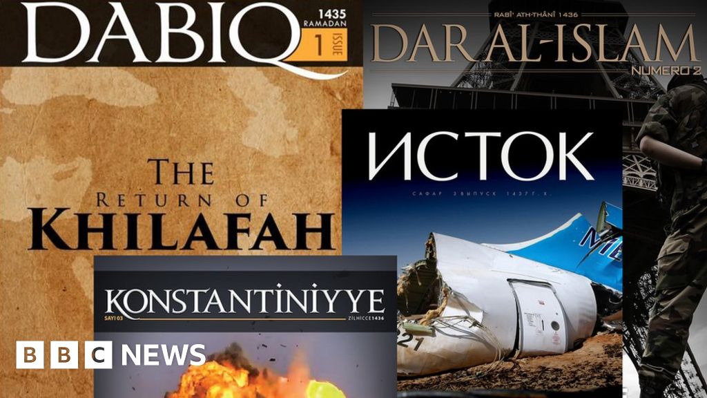 How Islamic State Uses Media As Key Propaganda Tool Bbc News