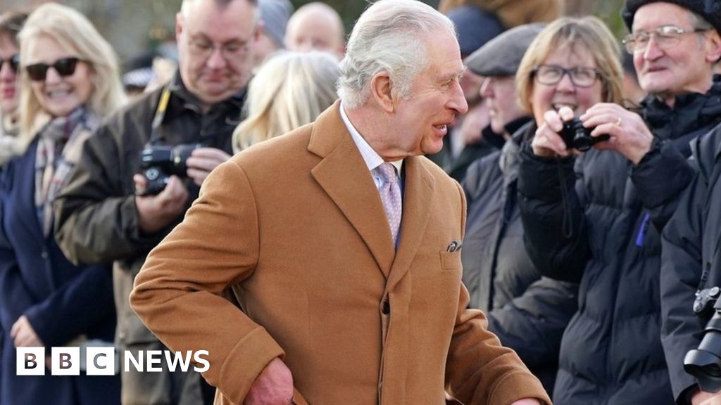 King Charles III meets well-wishers at Castle Rising in Norfolk