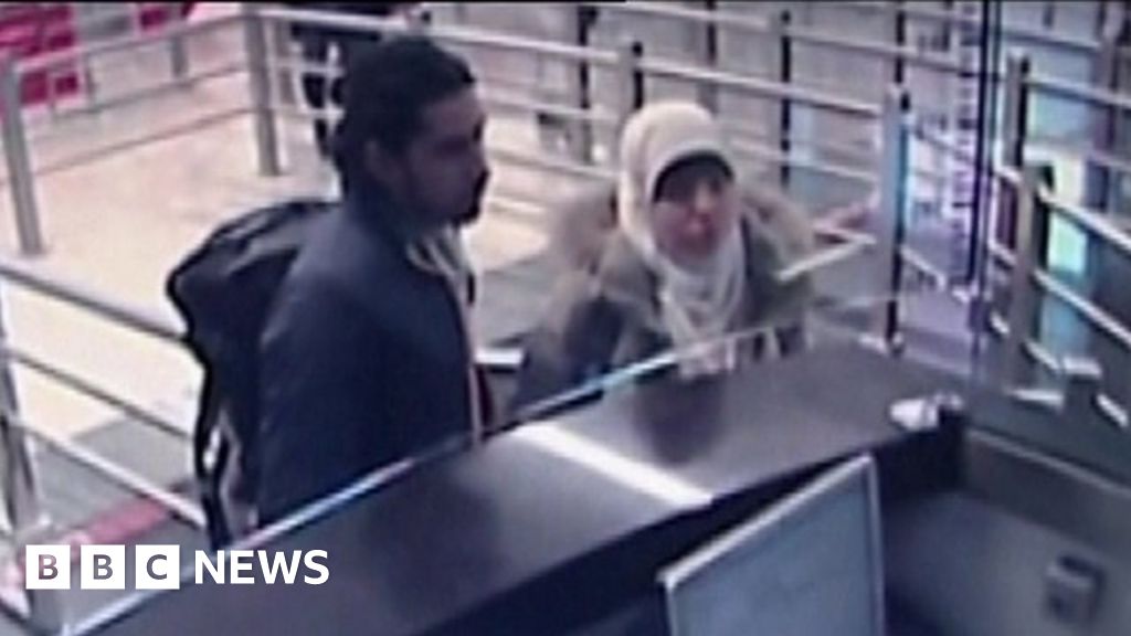 Paris Attacker's Partner Hayat Boumeddiene On Airport CCTV - BBC News