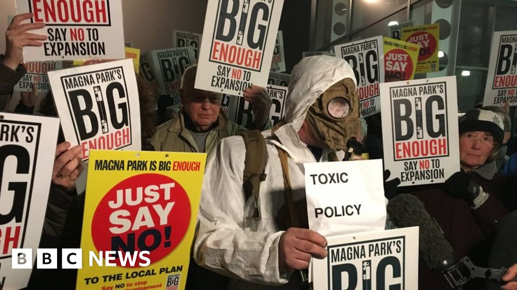 Magna Park expansion plans rejected after review BBC News