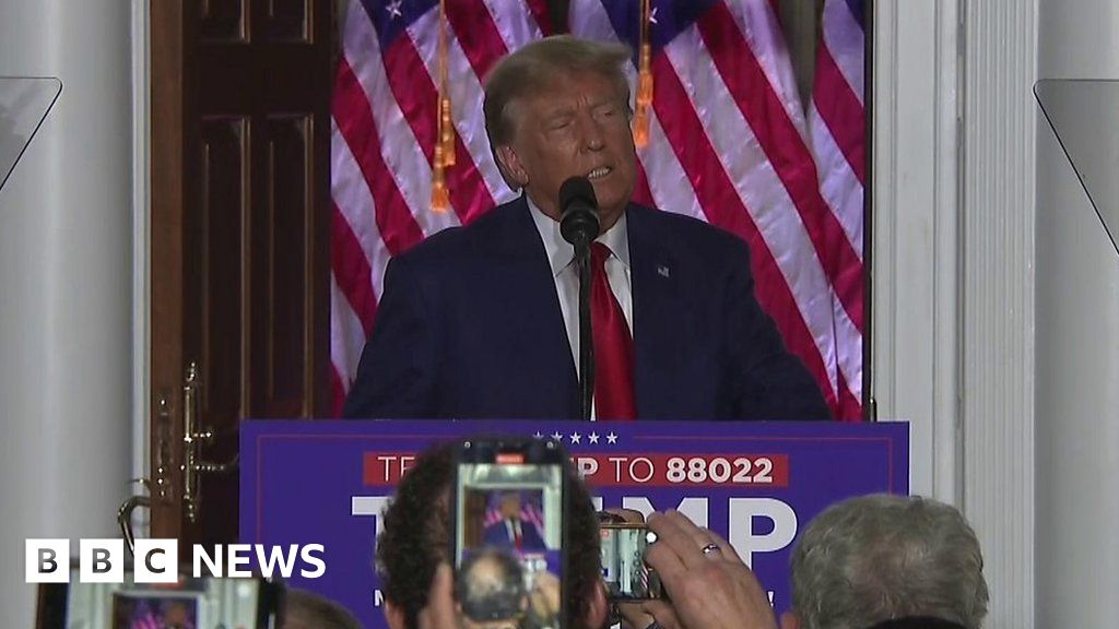 Trump goes after Biden after indictment in Miami