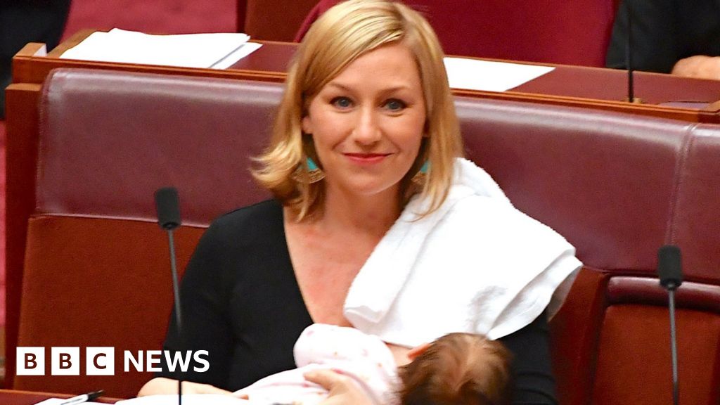 Australian Politician Becomes First To Breastfeed In Parliament Bbc News