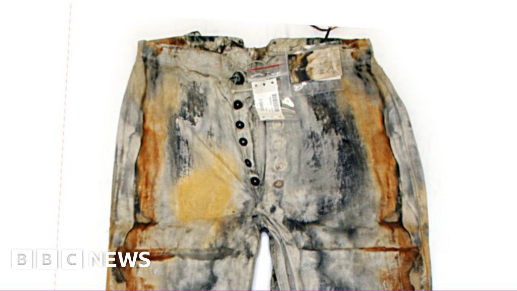 Oldest pair of Levi jeans, found in abandoned mine shaft, sell for