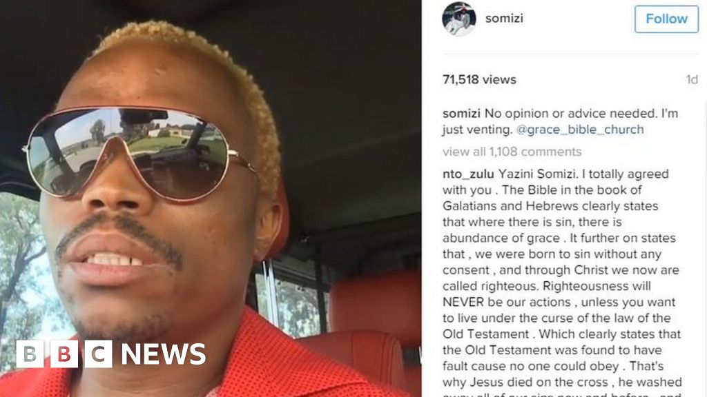 GraceBibleChurch: Soweto church embroiled in homophobia row - BBC News