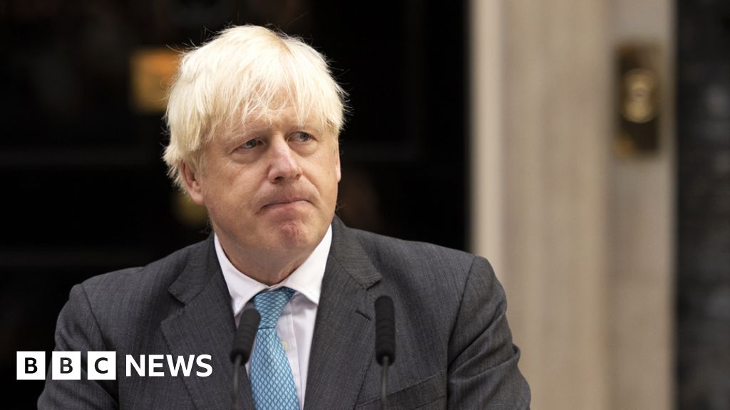 Boris Johnson: Fui forçado a sair por causa do relatório do Partigit