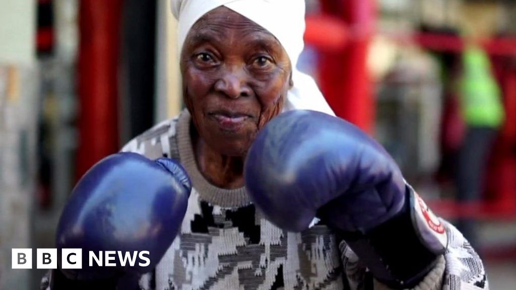 South Africas Boxing Grannies Bbc News 