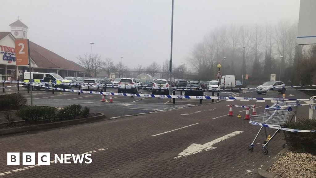 Man critical after Trowbridge Tesco car park stabbing BBC News