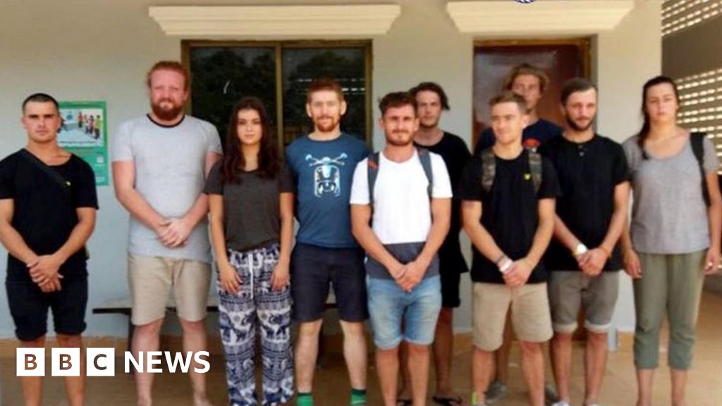 Cambodia Deports Seven Tourists Accused Of Producing Pornography Bbc News