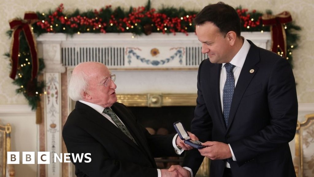 Leo Varadkar taoiseach as Micheál Martin steps down BBC News