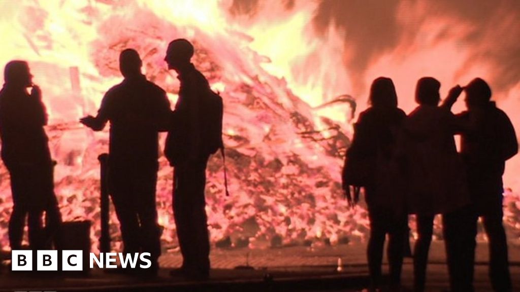 Fire Service Dealt With 52 Bonfire-related Incidents Over Weekend - BBC ...