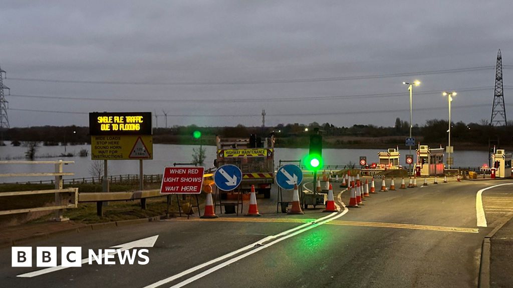 Dunham Bridge partially reopens after flood