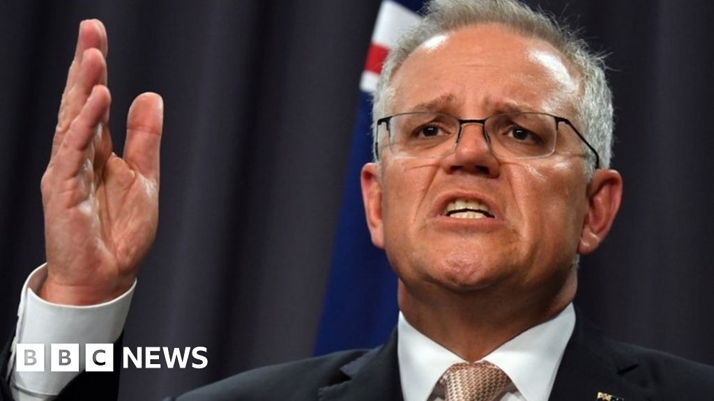 Scott Morrison: Australian PM rejects ‘sledging’ from France amid row – BBC News