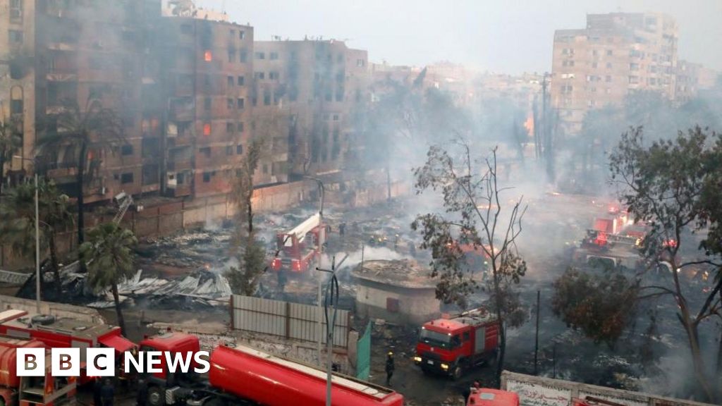 Египетското филмово студио Al-Ahram е обхванато от пожар