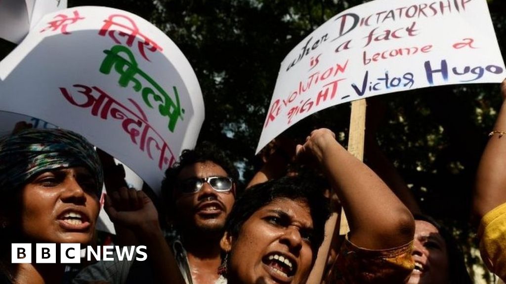 India Film Institute Defends Arrests Of Students - BBC News