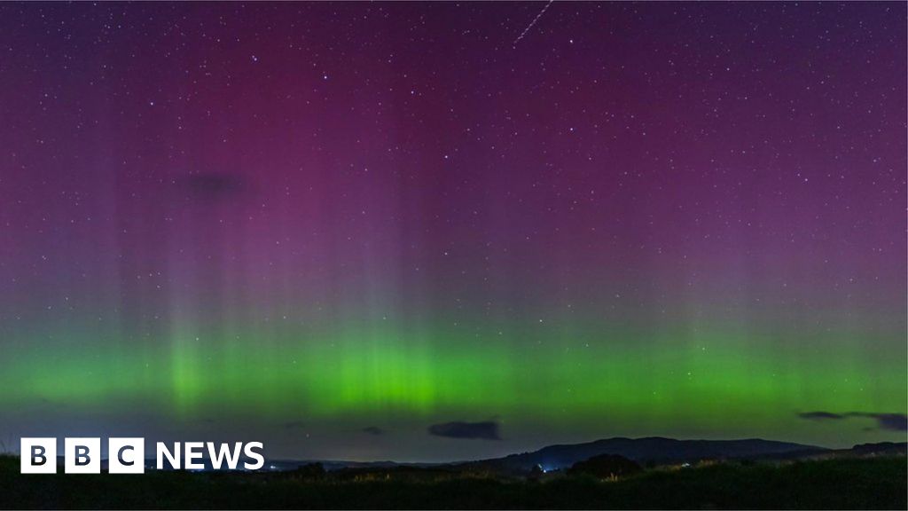 Northern Lights Aurora Borealis 'fabulous' display over Yorkshire