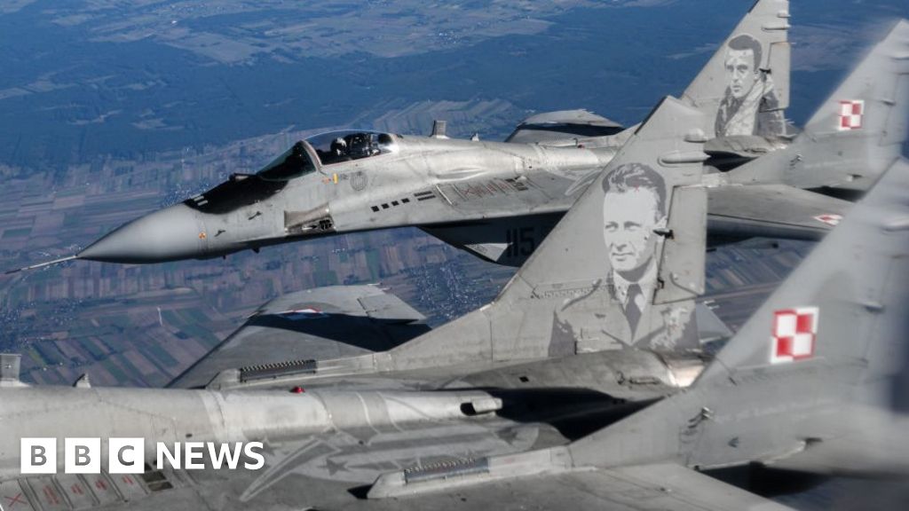 Rosja grozi zniszczeniem ukraińskich samolotów po zobowiązaniu się Polski i Słowacji