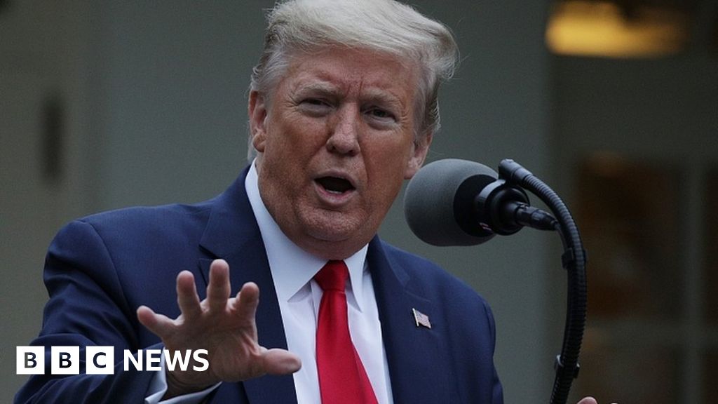 Coronavirus: US to halt funding to WHO - Trump - BBC News