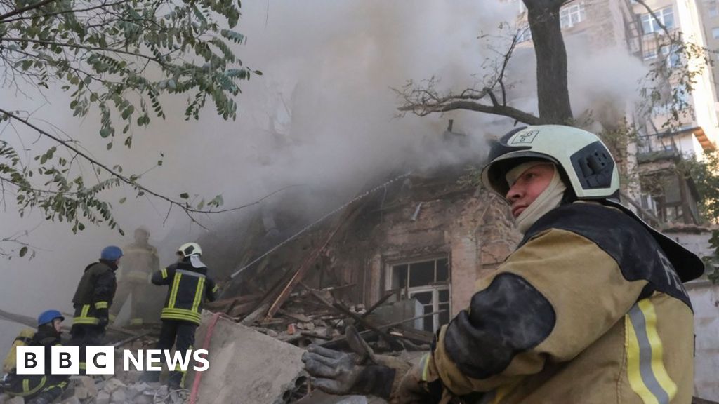 Ukraine war round-up: A drone attack and a fire engine delivery