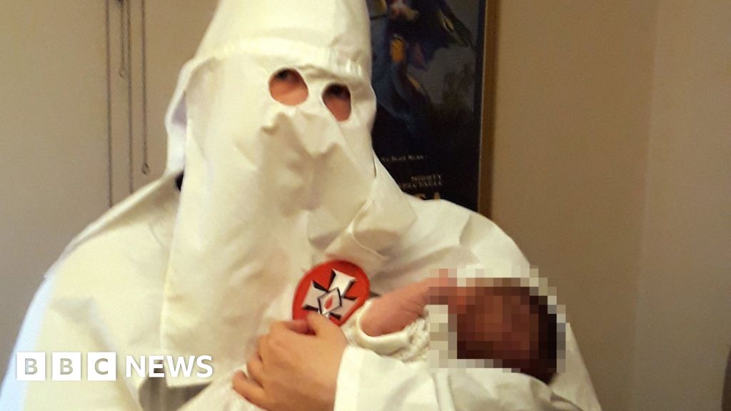 National Action trial: 'Neo-Nazi' posed in 'KKK robes with baby
