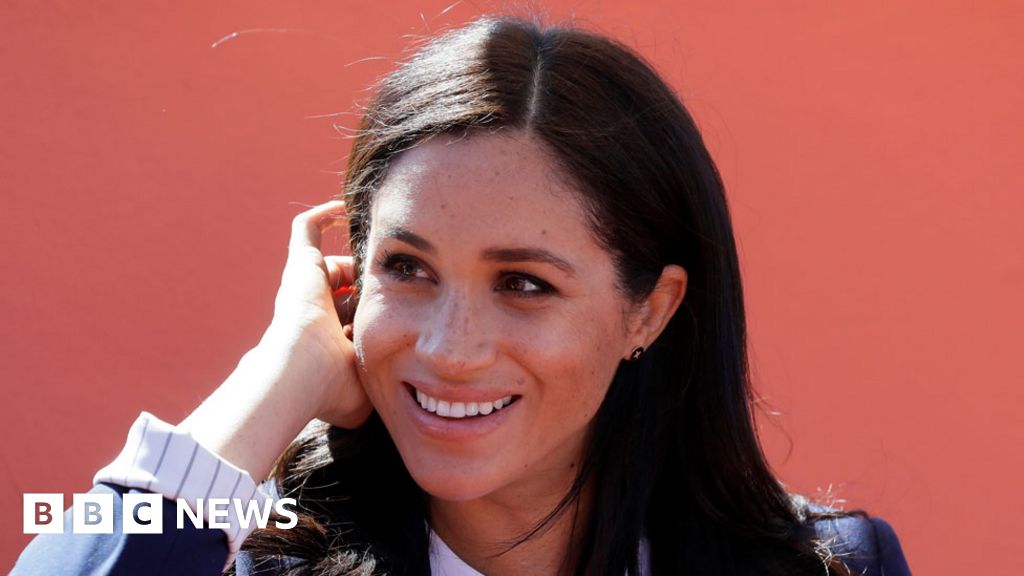 08/10/2023 The Duchess of Sussex was photographed on a make-up