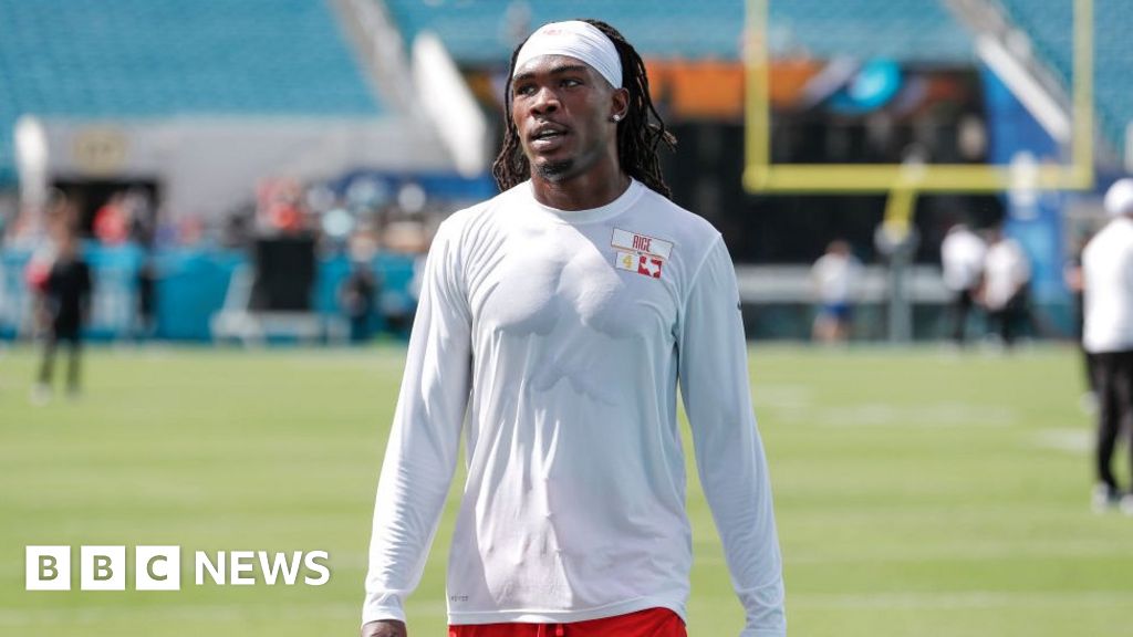 Image for article: NFL star Rashee Rice turns himself into police Image