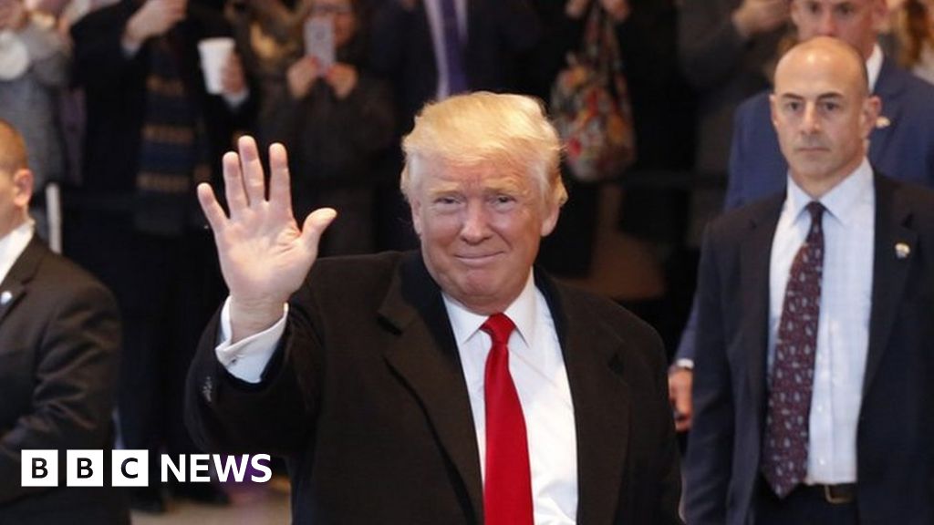 How will Trump seek to unite the US? - BBC News