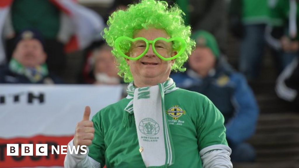 Northern Ireland football fans party in Finland for final ...