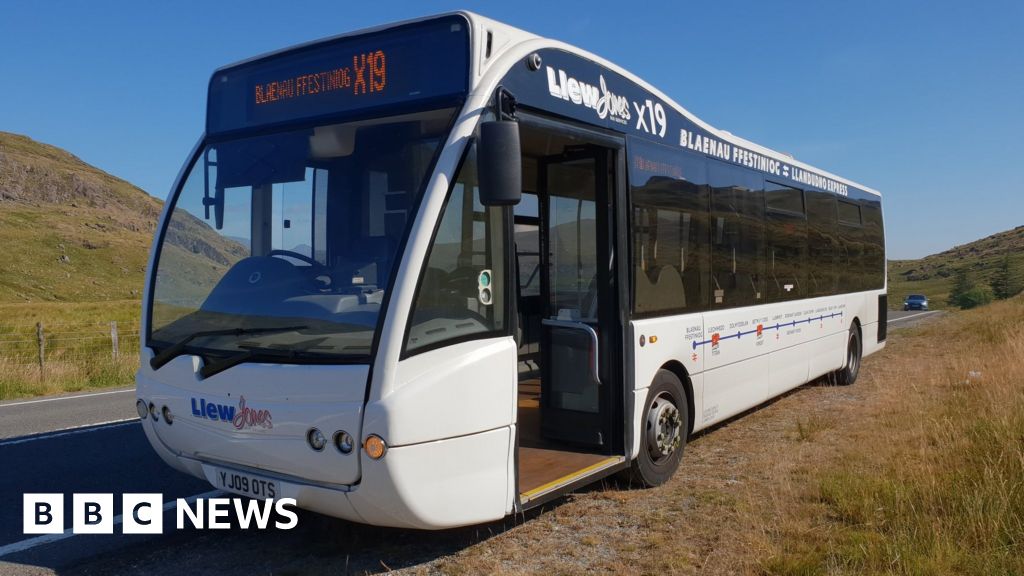 'Vital' X19 Blaenau Ffestiniog bus service given lifeline BBC News