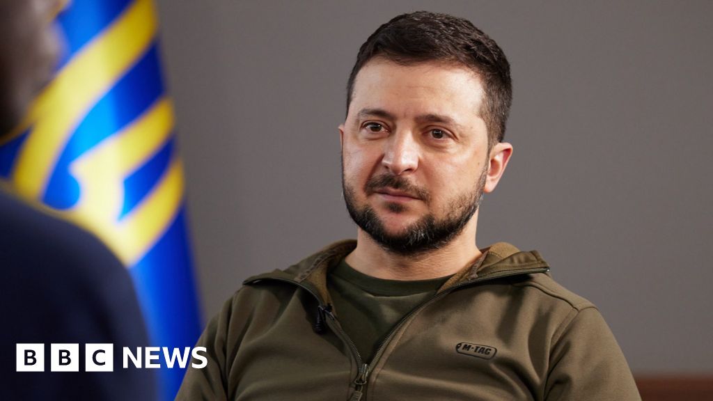 Ukraine's President Zelensky to BBC: Blood money being paid for Russian oil