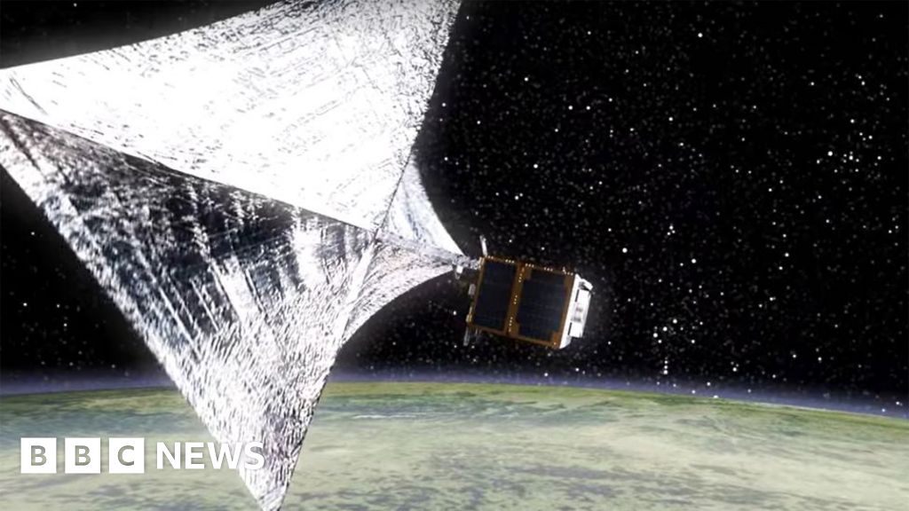 Space junk demo mission launches - BBC News