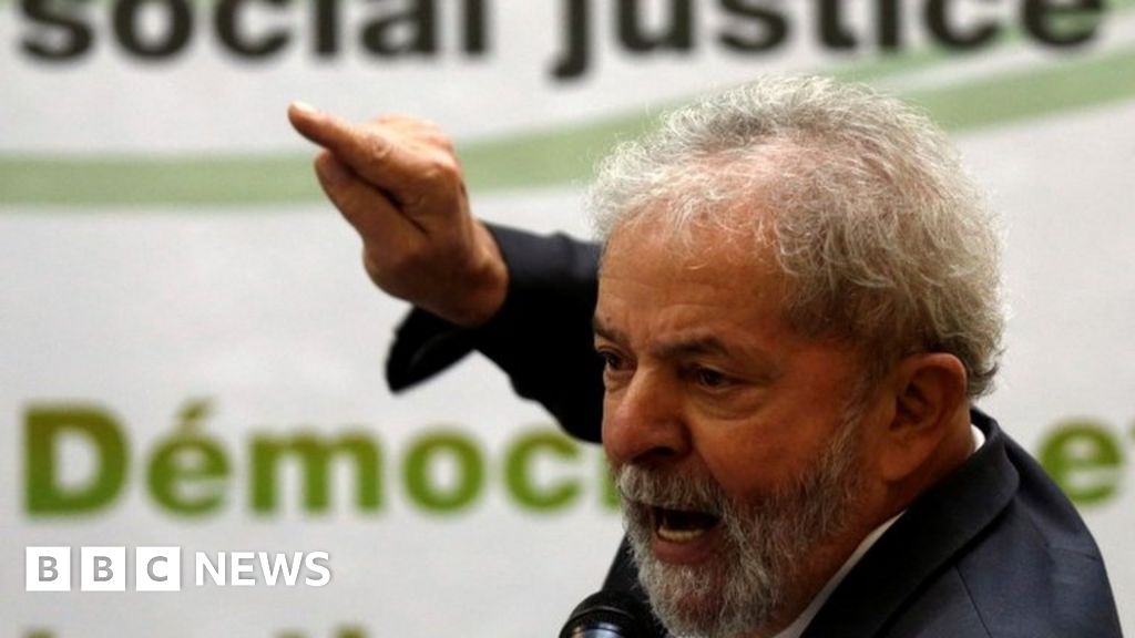 Brazil's former president Lula charged in widening Petrobras