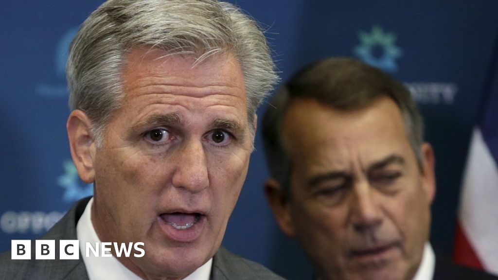 Kevin McCarthy Drops Out Of Race To Lead US House - BBC News