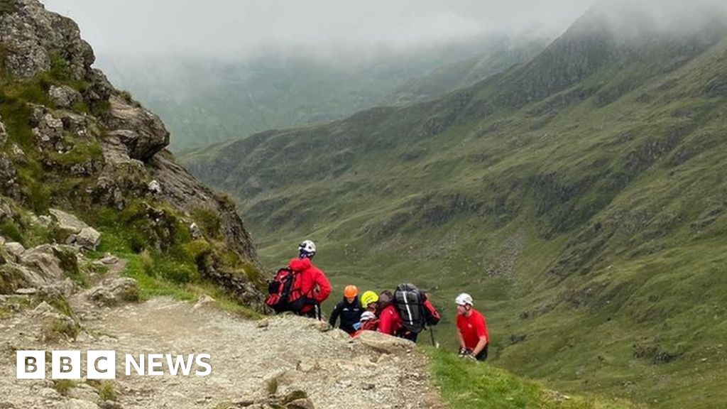 Striding Edge fall: Walker airlifted to hospital - BBC News