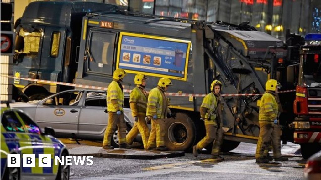 Bin Lorry Crash Driver Harry Clarke Arrested Over Road Ban Bbc News