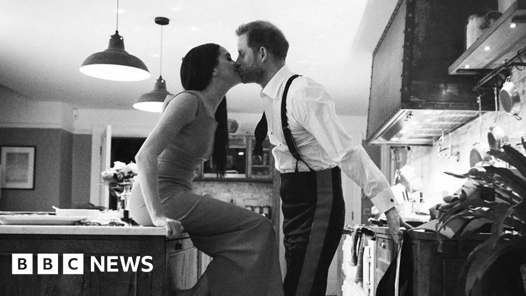 Harry and Meghan's unseen video moments - the BBC's take