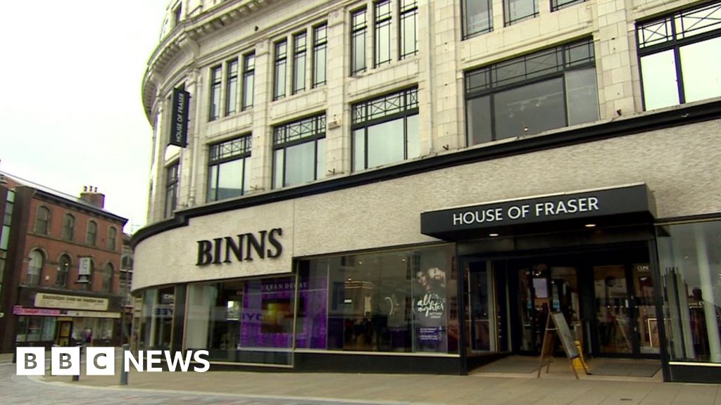 House of Fraser closures 'We've got nothing left in the town' BBC News