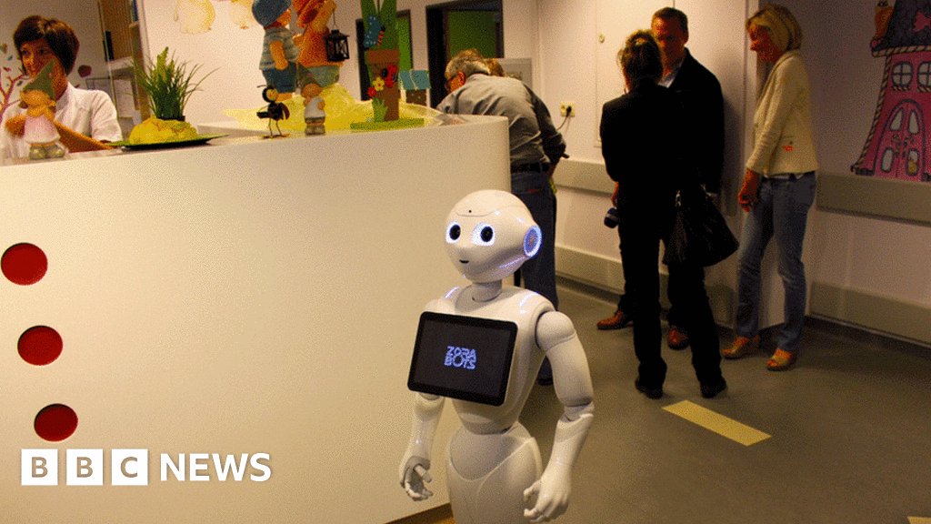 De Pepper-robot gaat werken in een Belgisch ziekenhuis