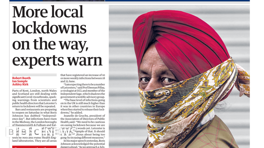 The Papers: 'More local lockdowns' to follow Leicester