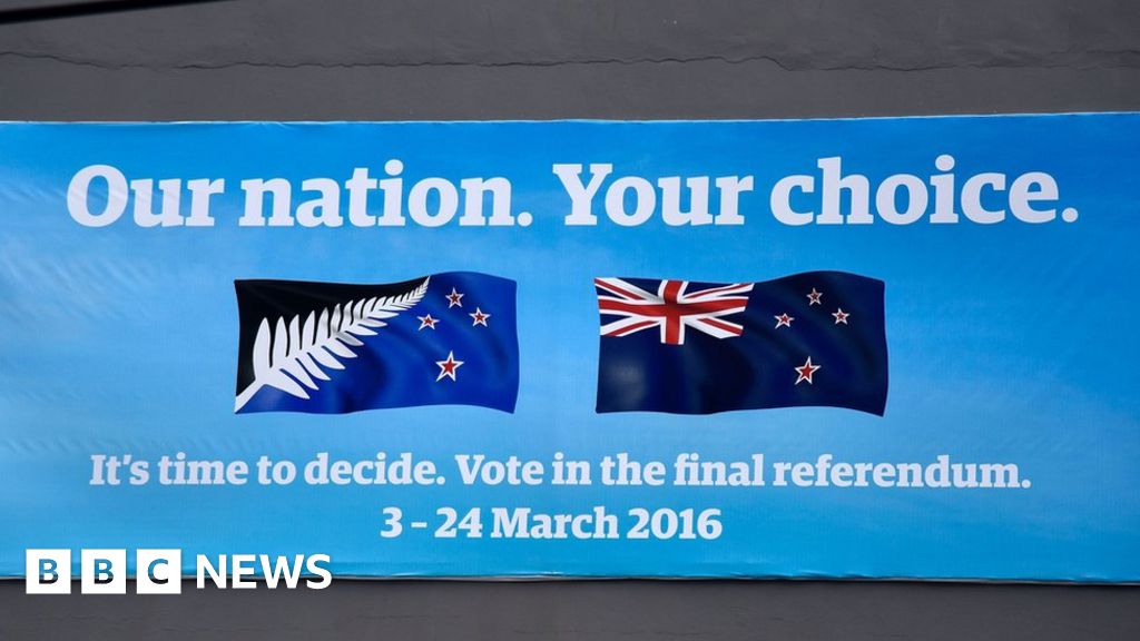 New Zealand flag referendum enters final stage BBC News