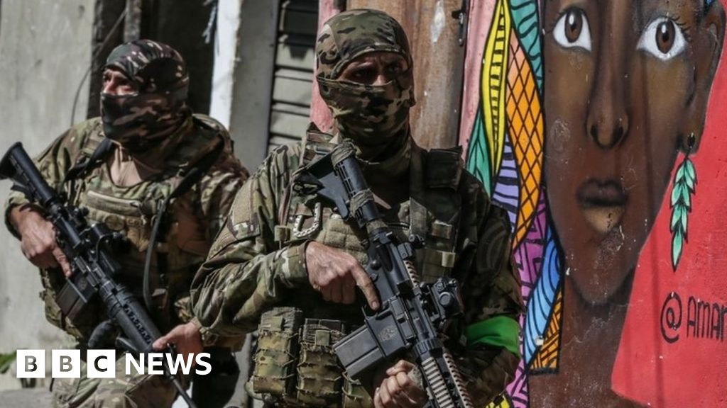 Brazil violence: At least 18 killed in police raid on Rio favela