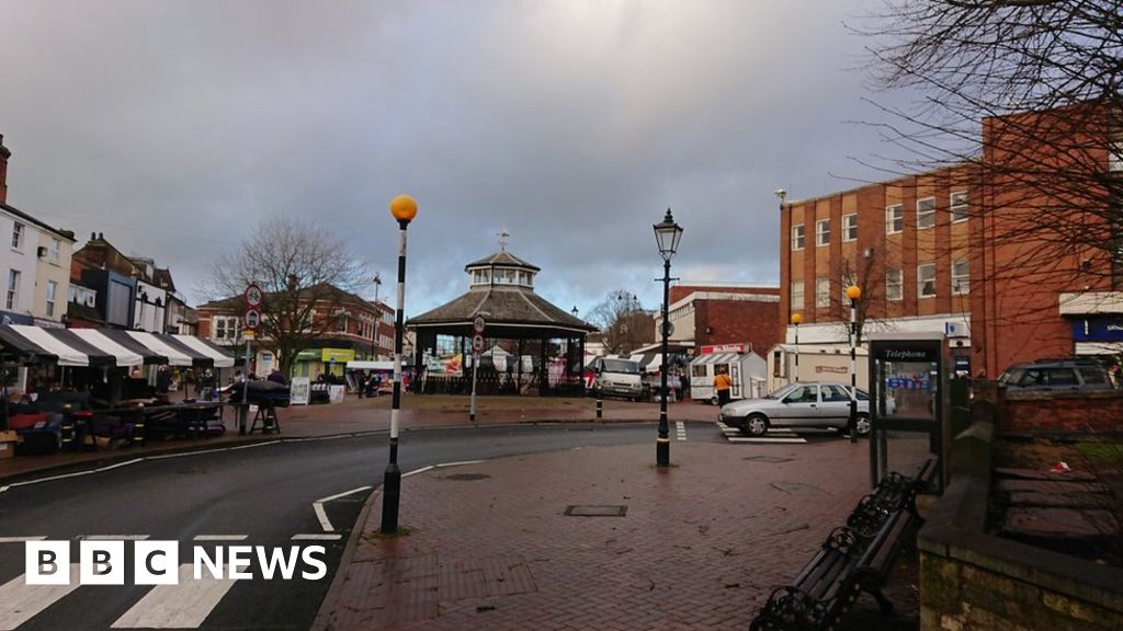 Plea to install Christmas tree in Cannock BBC News