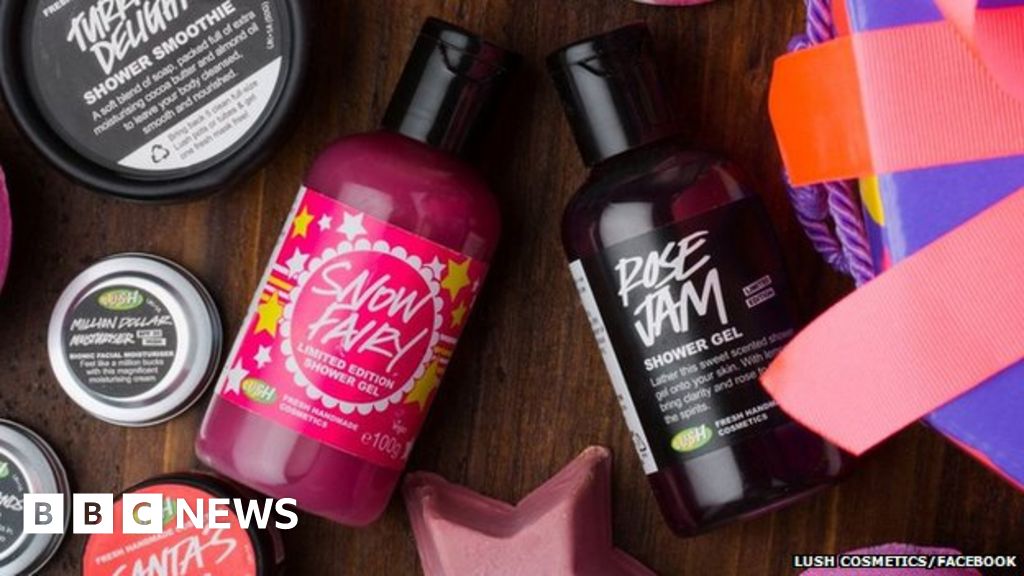 Lush cosmetics in YouTube address dispute BBC News