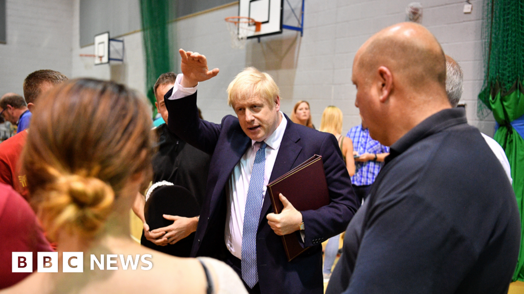 Whaley Bridge dam: Boris Johnson visits residents and ...