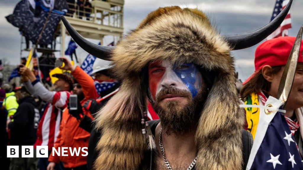 Capitol riot:  QAnon Shaman  Jacob Chansley sentenced to 41 months in prison